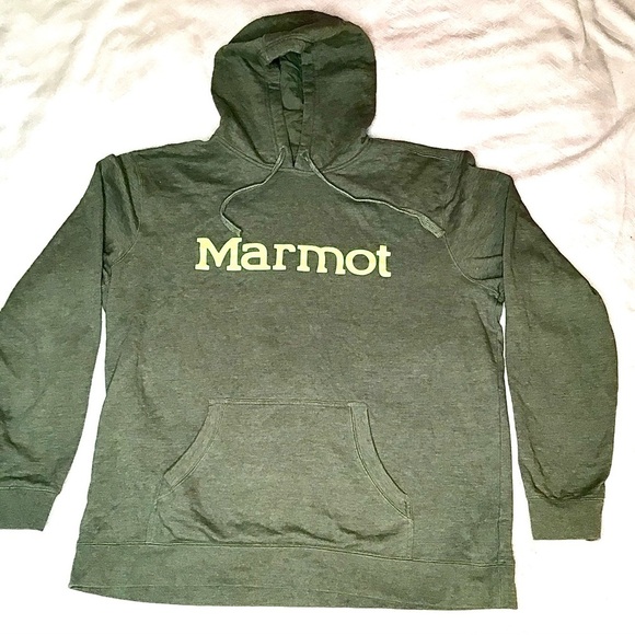 Marmot Other - Marmot Green Hoodie XXL Pre-Loved Excellent Condition